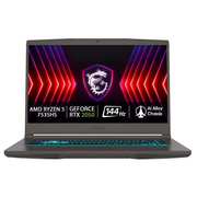  Ноутбук MSI Thin A15 B7UC-405XRU (9S7-16RK11-405) Ryzen 5 7535HS/16Gb/SSD1024Gb/RTX3050 4Gb/IPS/FHD/144Hz/NoOS/Cosmos Gray 