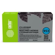  Картридж струйный Cactus CS-L0S58AE 953 черный (30мл) для HP OJ 7720 Pro/7730/7740/8210 