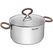  Кастрюля Rondell Etery RDS-1600, 5.1л стальной 
