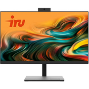  Моноблок IRU Агат 632 (2045707) 23.8" Full HD PG G7400 (3.7) 8Gb SSD256Gb UHDG 710 Free DOS GbitEth WiFi BT клавиатура мышь Cam черный 1920x1080 