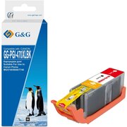  Картридж струйный G&G GG-PGI-470XLBK черный (20.4мл) для Canon MG5740/MG6840/MG7740 