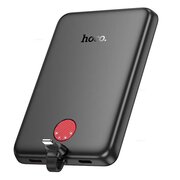  Аккумулятор внешний резервный HOCO J133 Triumph PD20W magnetic power bank with cable iP 5000mAh черный 