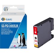  Картридж струйный G&G GG-PGI-2400XLM PGI-2400XL M пурпурный (20.4мл) для Canon Maxify iB4040/iB4140/МВ5040/MB5140/МВ5340/MB5440 
