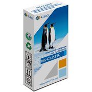  Картридж струйный G&G NC-CLI521C голубой (8.4мл) для Canon PIXMA MP540/550/560/620/630/640/980/990 