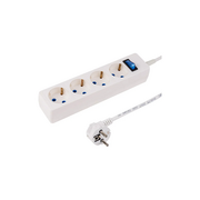  Сетевой фильтр PROconnect 11-7232 Standard 4 гнезда, 5м, 3х0,75мм², с/з, белый 