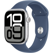  Smart-часы Apple Watch SE 2024 MXER3LL/A 44мм корп.серебристый Sport Band рем.синий разм.брасл.:M/L 