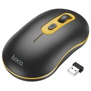  Мышь HOCO GM21 Platinum 2.4G business wireless mouse черно-желтый 