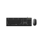  Клавиатура + мышь Rapoo X130PRO клав черный мышь черный 