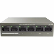  Коммутатор PoE неуправляемый IP-COM F1106P-4-63W 6-Ports 10/100 Mbps Base-TX/4-Ports PoE (PoE бюджет 58W) 