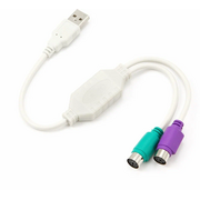  Переходник Gembird UAPS12 Конвертер с USB Am на 2xPS/2 