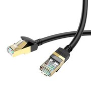  Кабель сетевой HOCO US02 Level pure copper gigabit ethernet cable (L-3M) black 