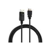  Кабель Buro BHP RET HDMI-DPP18 DisplayPort(20M)-HDMI(19M), 1.8 м, черный 