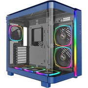  Корпус MONTECH King 95 Pro, ATX, без БП, голубой 
