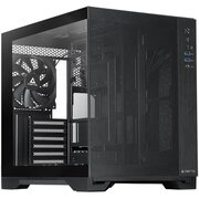  Корпус CHIEFTEC Visio Air GM-30B-M-OP без БП, боковая панель из закаленного стекла, 3xPWM 140мм вентилятора, черный, ATX 