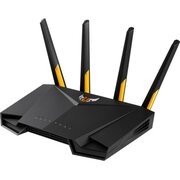  Роутер беспроводной Asus TUF-AX3000 10/100/1000BASE-TX/4G ready черный 