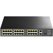 Коммутатор неуправляемый Cudy FS1026PS1 (L2) 24x100Мбит/с 2x1Гбит/с 1SFP 24PoE 24PoE+ 300W 