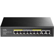  Коммутатор неуправляемый Cudy GS1010PE (L2) 10x1Гбит/с 8PoE+ 120W 