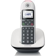  Радиотелефон Motorola CD5001 черный/белый 