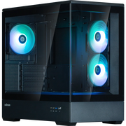  Корпус ZALMAN P30 V2, MATX, Black, Window, 2x3.5", 3x2.5", 1xUSB Type-C, 1xUSB3.0, Side 2x120mm ARGB, Rear 1x120mm ARGB, VGA support 
