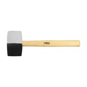  Киянка резиновая NEO Tools 25-068 680 г черно-белая 