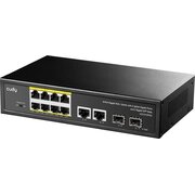  Коммутатор неуправляемый Cudy GS1010PS2 (L2) 10x1Гбит/с 2xКомбо(1000BASE-T/SFP) 2SFP 8PoE 120W 