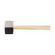  Киянка резиновая TOPEX 02A354 58 мм, 450 г, черно-белая 