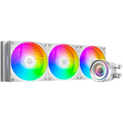  СВО ID-COOLING FX360 Inf White LGA1700/1200/115X/AM4/AM5 (TDP 350W, ARGB Fan and Pump, PWM, Triple Fan 120mm, белый) 