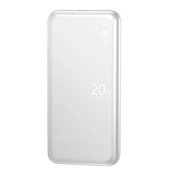  Аккумулятор внешний резервный REMAX RPP-636 Wefon Series 20W Ultrathin Metal Fast Charging Power Bank 10000mAh серебро 
