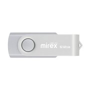  USB-флешка Mirex Swivel 13600-FM3SS512 512GB USB 3.0, Серебристый 