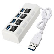  USB хаб Pro Legend PL4013 белый 