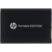  Внешний SSD HP P500 500GB Black (7NL53AA#ABB) (USB 3.2 Gen2 Type-C, up to 370/200Mbs, 300TBW, 79х54х10, 45g) 