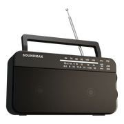  Радиоприемник SOUNDMAX SM-RD2123UB чёрный 