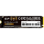  SSD Silicon Power US75 SP04KGBP44US7505 4ТБ, M.2 2280, PCIe 4.0 x4, NVMe, M.2 