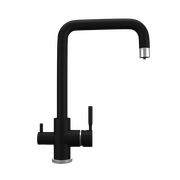  Кухонный смеситель MAUNFELD MFQT-19B черный 