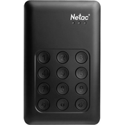  Внешний HDD Netac K390 (NT05K390K-002T-30BK) USB3.0 2TB, Keyboard Encryption, Black 