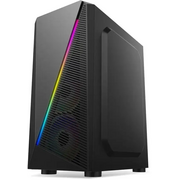  Корпус BLOODY BD-CC102F, mATX, Midi-Tower, без БП, черный 