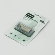  USB-флешка TOPOMAX TP-004 128G 3.0 скорость чтения 80МБ/с, записи 25МБ/с, металл 