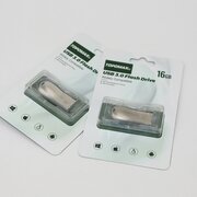  USB-флешка TOPOMAX TP-005 16G 3.0 скорость чтения 80МБ/с, записи 25МБ/с, металл 