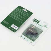  USB-флешка TOPOMAX TP-007 128G 3.0, скорость чтения 80-100МБ/с, записи 15-30МБ/с, металл 