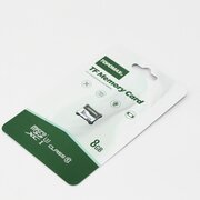  Карта памяти TOPOMAX microSDHC 8GB Class10 (скорость чтения 20МБ/с, записи 10МБ/с) 