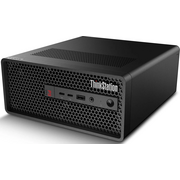  Неттоп Lenovo ThinkStation P3 Ultra (30HBS64500) Intel Core i7 14700, DDR5 16ГБ, 512ГБ(SSD), NVIDIA T400 - 4 ГБ, CR, Windows 11 Professional, черный 