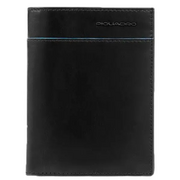  Кошелек мужской Piquadro Blue Square Revamp PU1393B2VR/N кожа натуральная, черный 