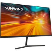  Монитор SunWind SM-24FI401 (SM24SG01) черный 