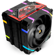  Кулер Valkyrie SL125 Loki Black (HW SL125 Loki) / 6HPx6mm, 230W TDP, 2x120mm ARGB fans, 800-1850RPM, 80CFM, 29dBA 