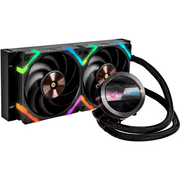  СВО Valkyrie Dragonfang 240 Black (HW GL240) / 2x120mm ARGB fans, 800-2150RPM, 80CFM, 29dBA, 250W TDP 