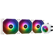  СВО Thermalright Core Vision 360 ARGB (C-Vision-360-WH-ARGB) Soc-AM5/AM4/1200/1700/1851 белый 4-pin 28.1dB Al LCD Ret 