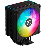  Кулер XASTRA AR400 ARGB BK LGA1851/1700/1200/115X/AM5/AM4 (TDP 220W, 4 тепл.трубки, PWM Fan ARGB 120mm , top cover with ARGB led, black h 