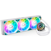  СВО Valkyrie Jarn 360 ARGB White (HW C360W) / 3x120mm ARGB fans, 700-1850RPM, 75CFM, 34dBA, 300W TDP 
