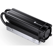  Кулер для SSD M.2 2280 JONSBO M.2-7 Black (1*30mm PWM Fan, 2 тепловые трубки, черный) 