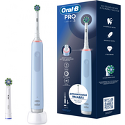  Электрическая зубная щетка Oral-B Vitality Pro 80813238 насадки 2шт, голубой 